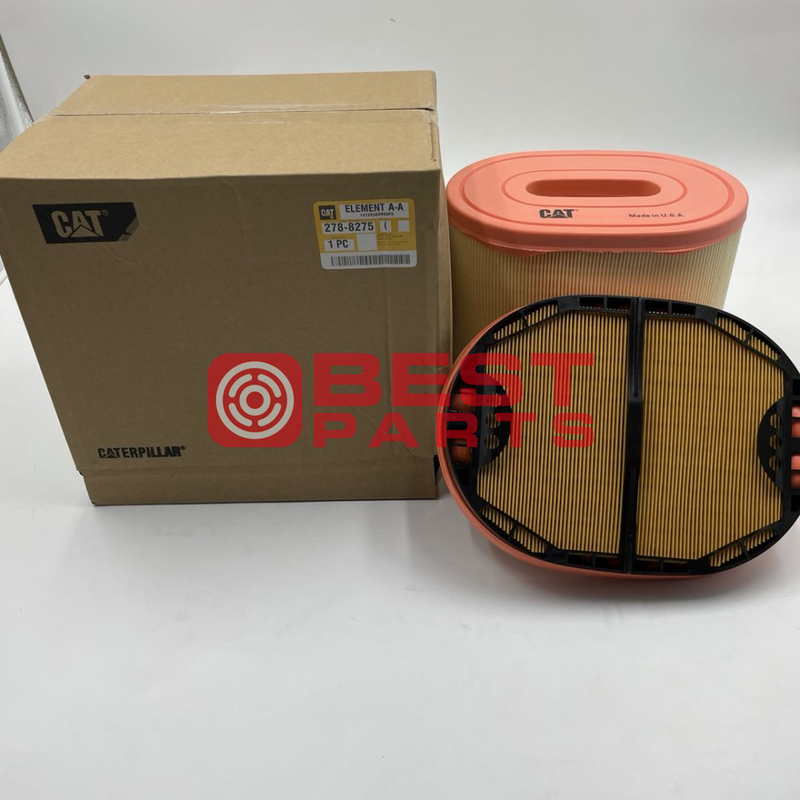 Machinery Parts Excavator Accessories Honeycomb Air Filter 278-8275 278-8276 For  truck